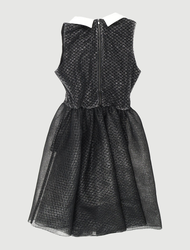 Robe Sans Manches En Tulle Et Lurex - Taille M/38