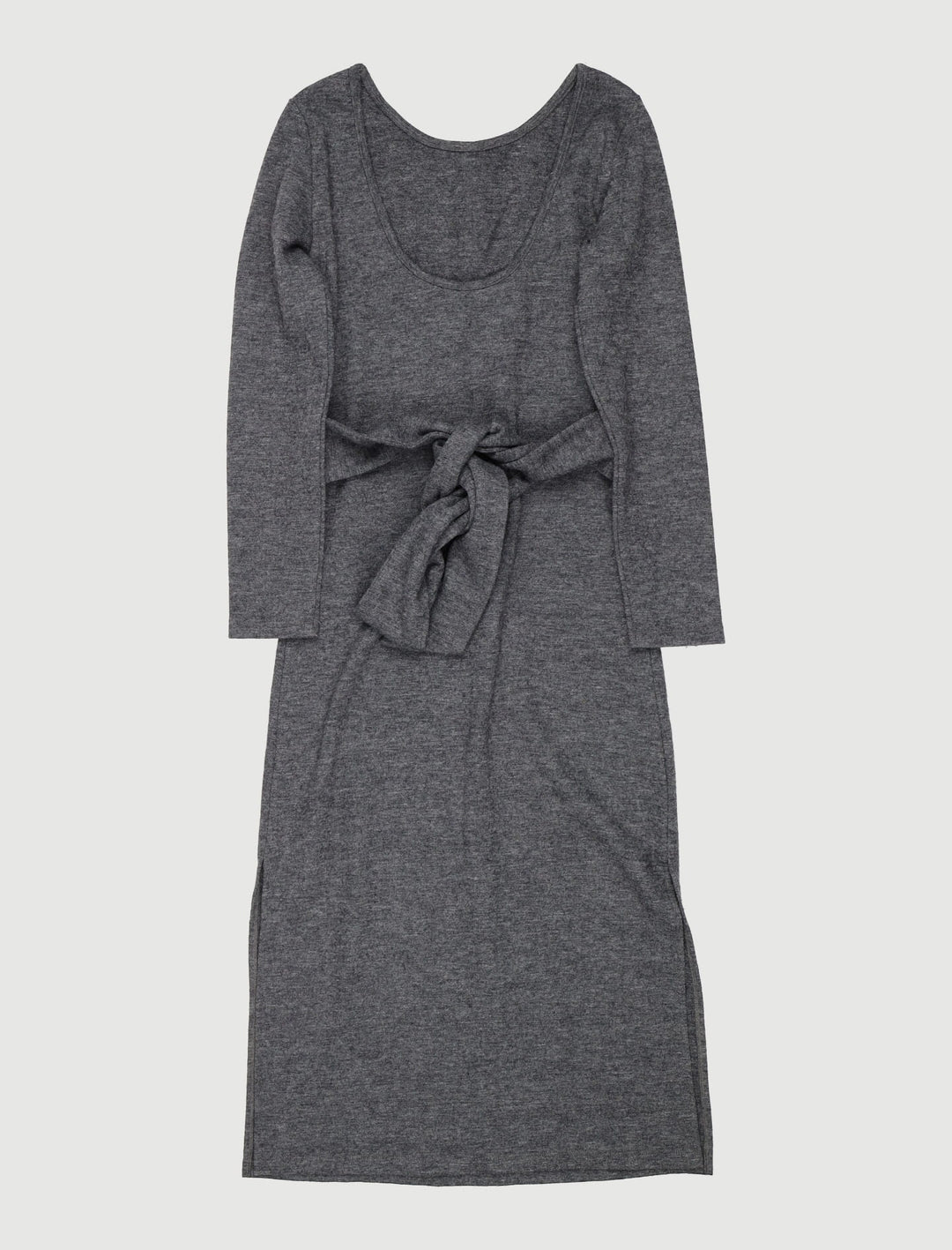 Robe Ceinturée En Maille De Laine - Taille S/36