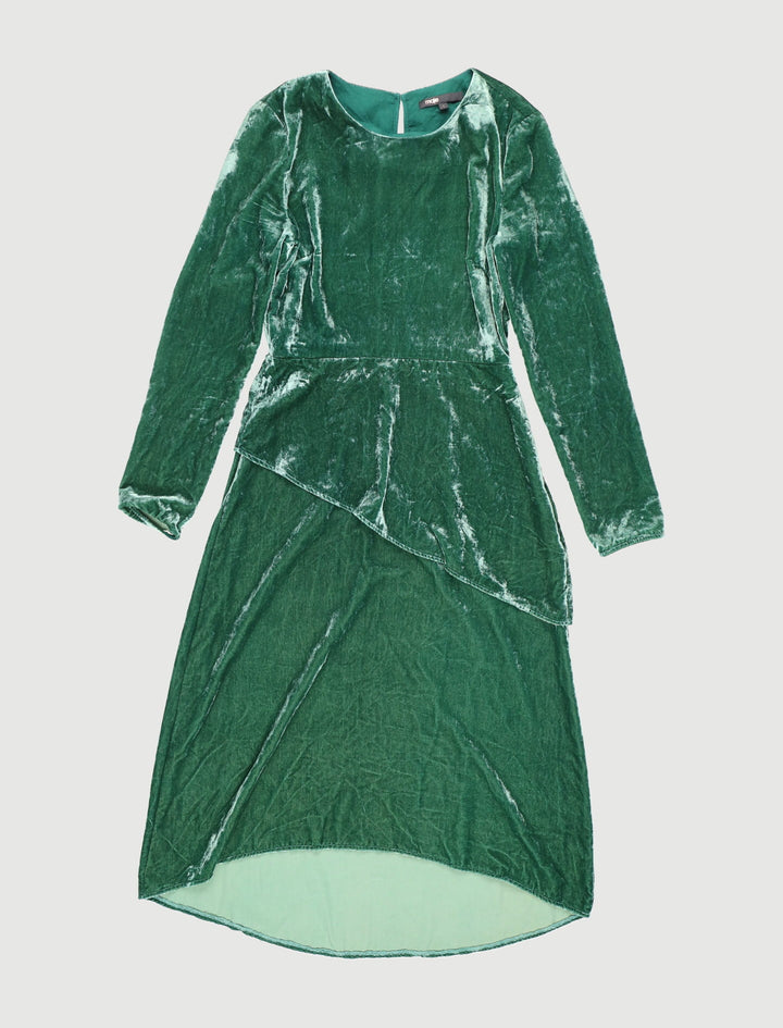 Robe Longue En Velours - Taille S/36