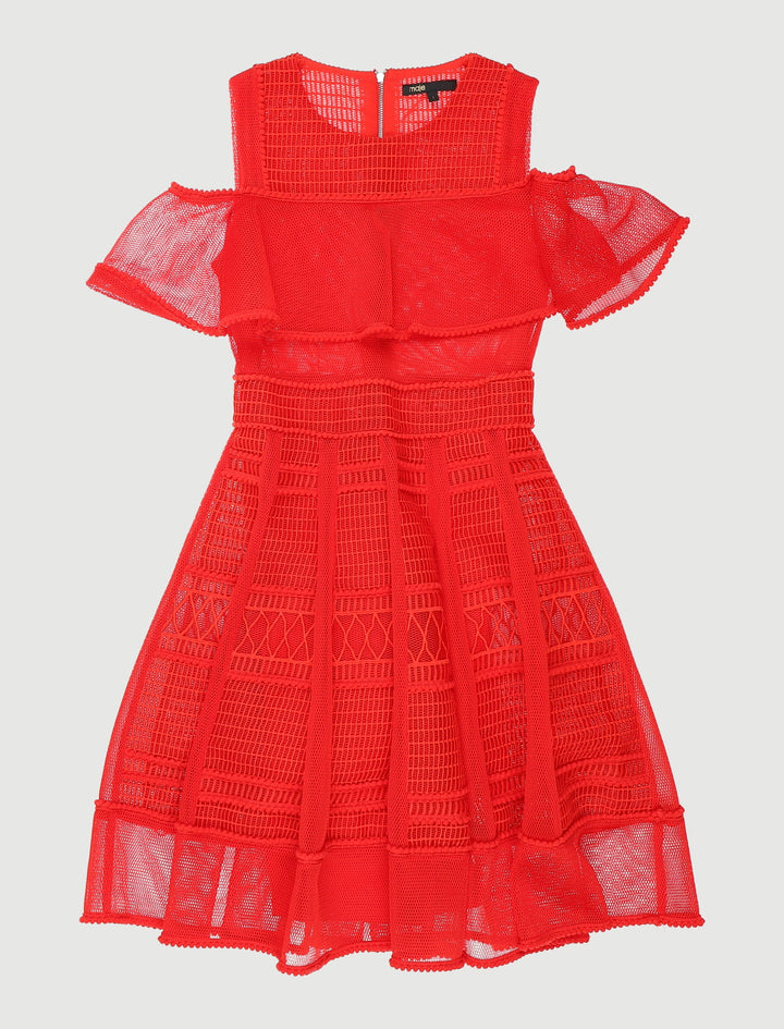 Robe Sans Manches En Maille Filet - Taille S/36