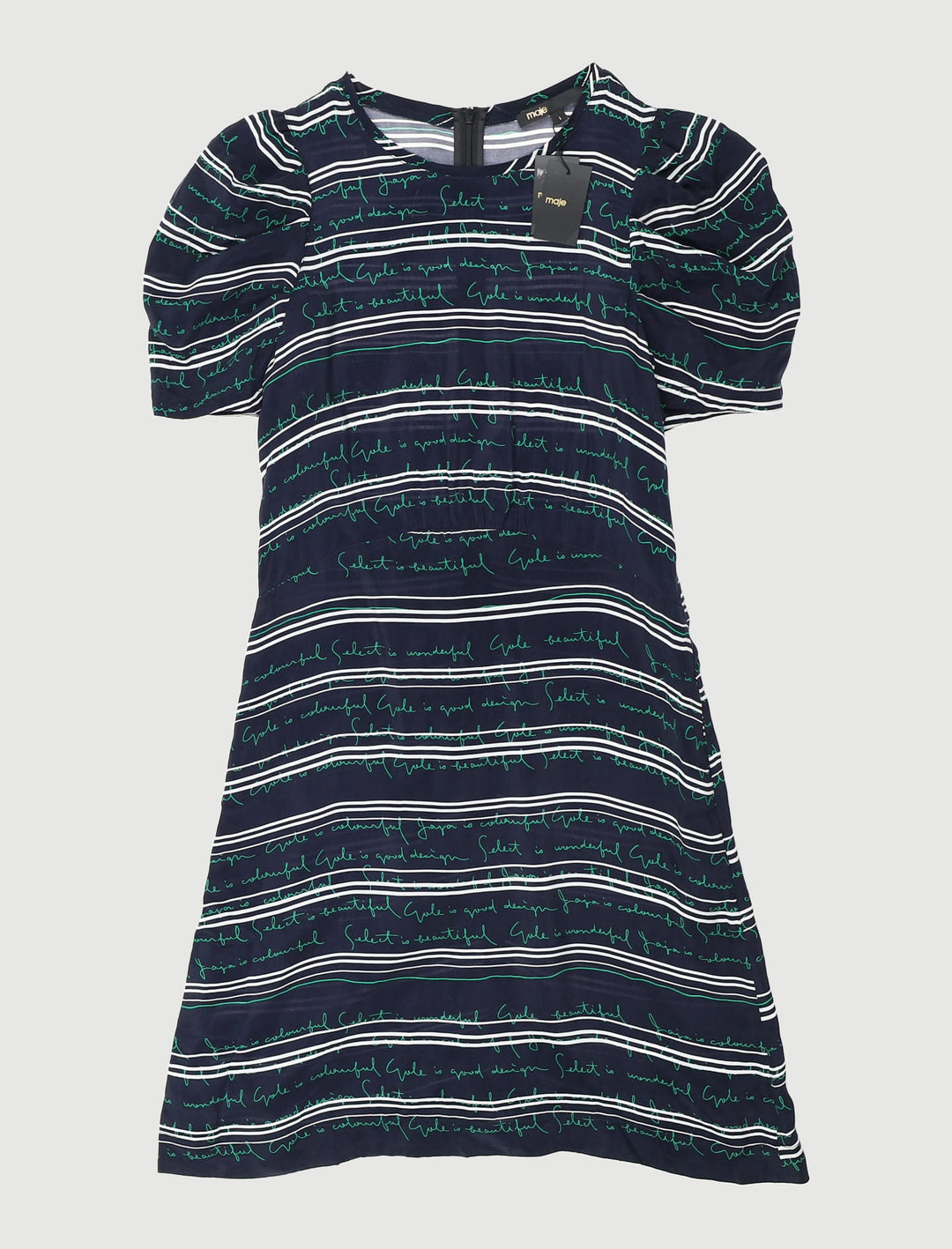 Robe Courte Avec Inscriptions - Taille S/36