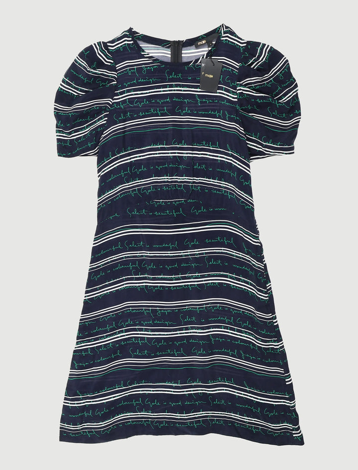 Robe Courte Avec Inscriptions - Taille S/36