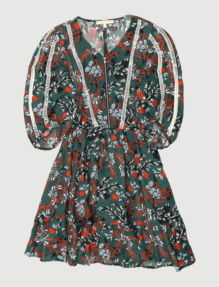 Robe Volantée Imprimée - Taille S/36
