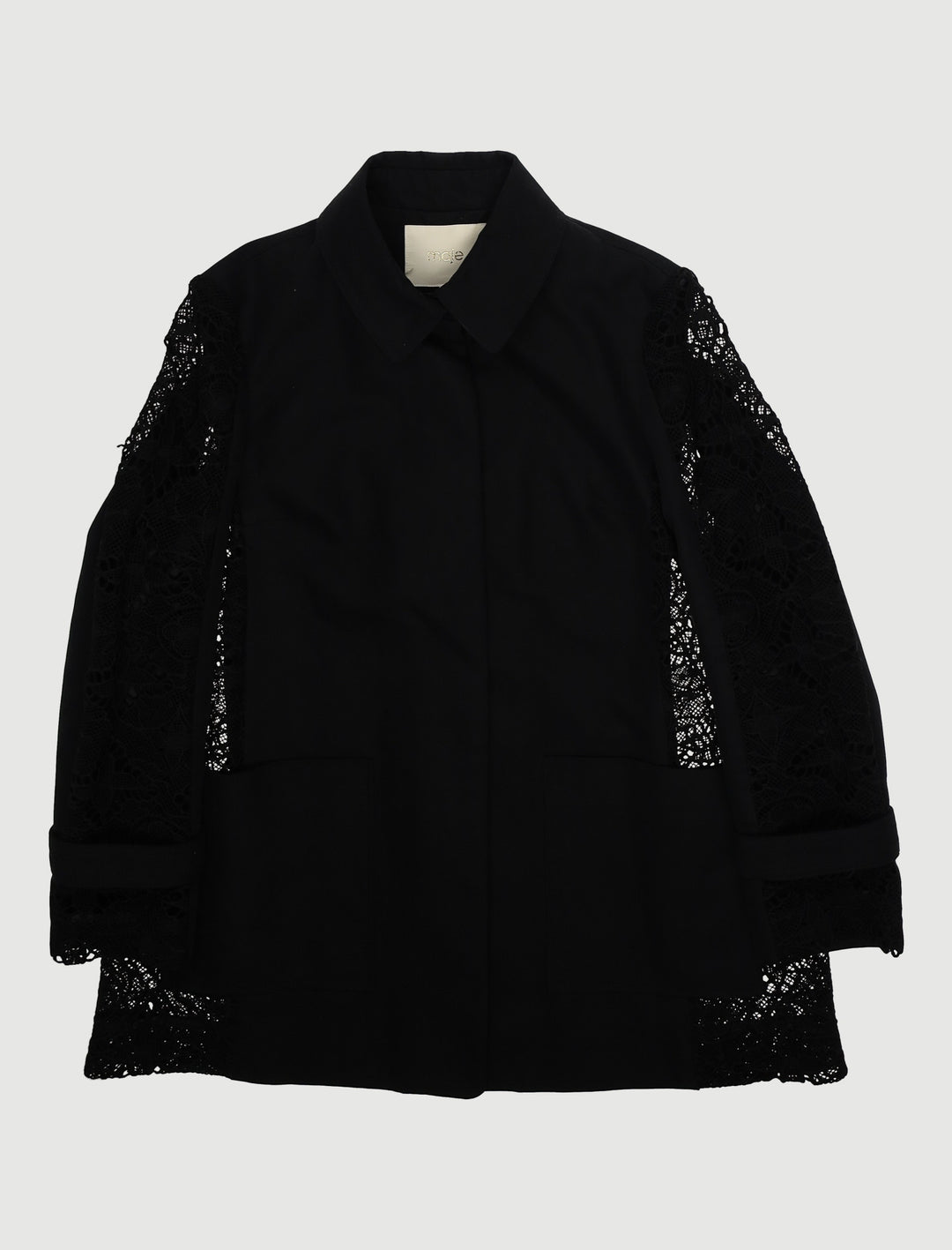 Manteau Avec Découpes En Dentelle - Taille M/38