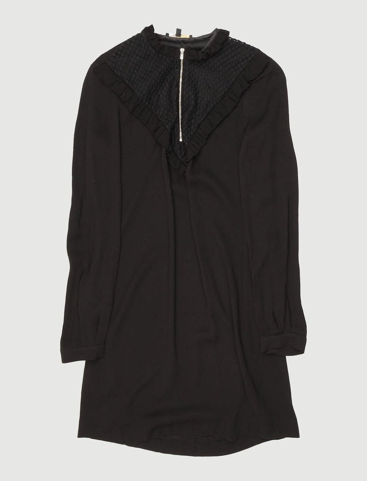 Robe Courte Avec Colleretteâ - Taille S/36