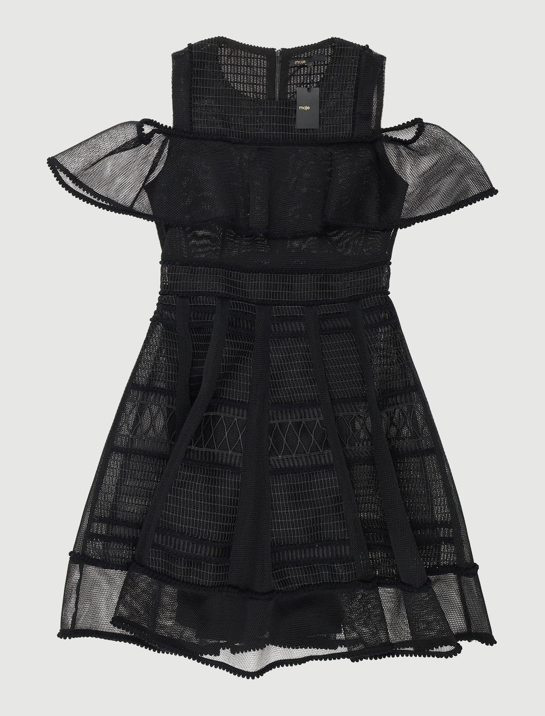 Robe Sans Manches En Maille Filet - Taille L/40