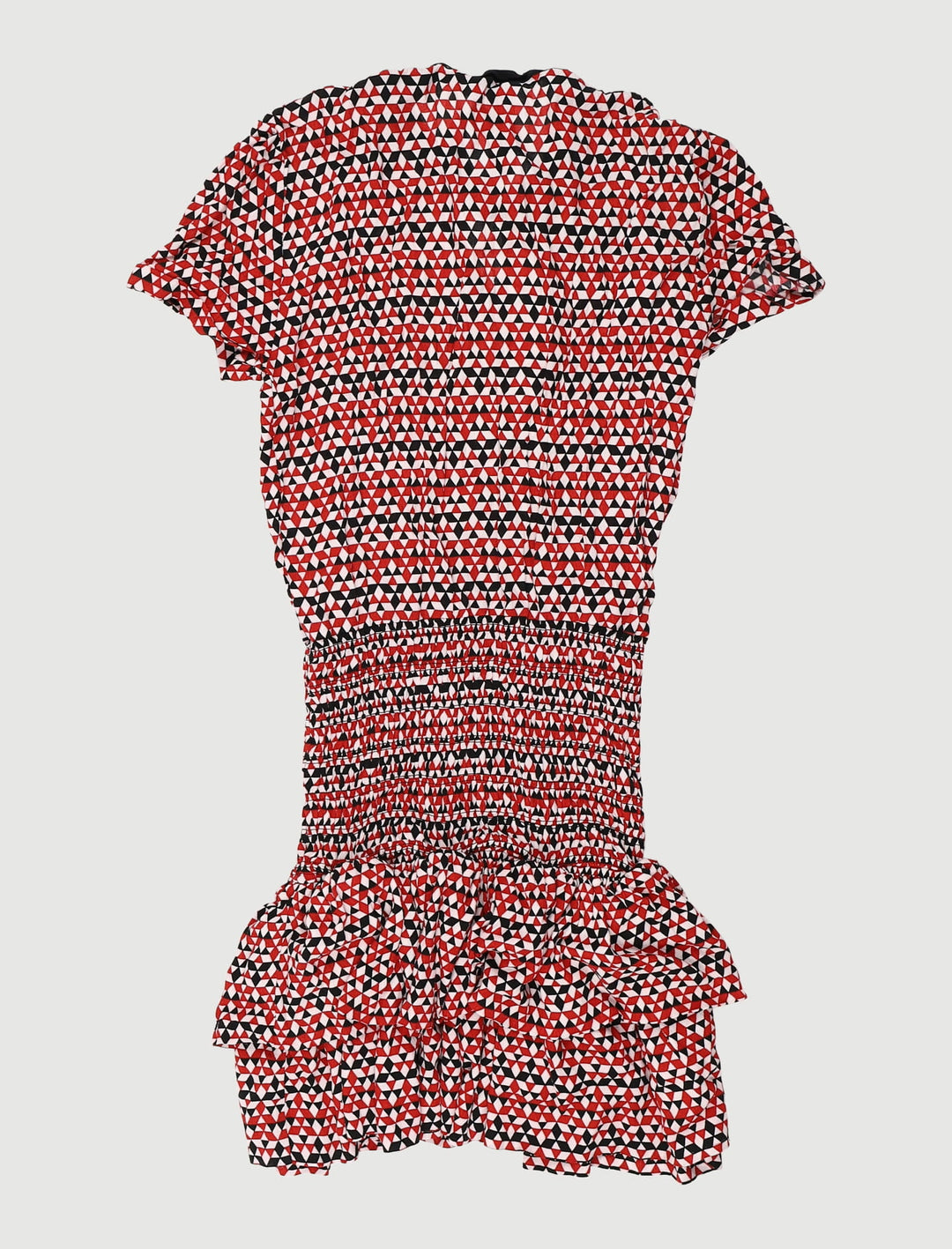 Robe Imprimée À Volants - Taille S/36