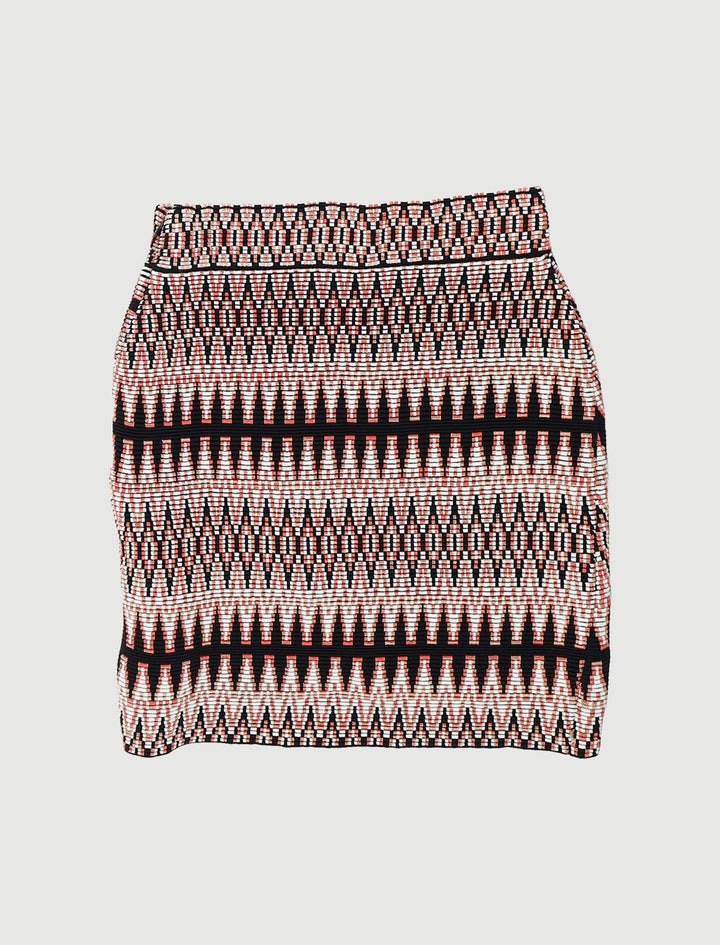 Jupe Courte En Jacquard - Taille S/36
