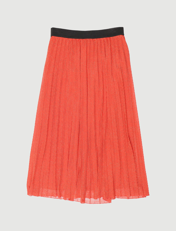 Jupe Plissée En Maille Lurex - Taille S/36