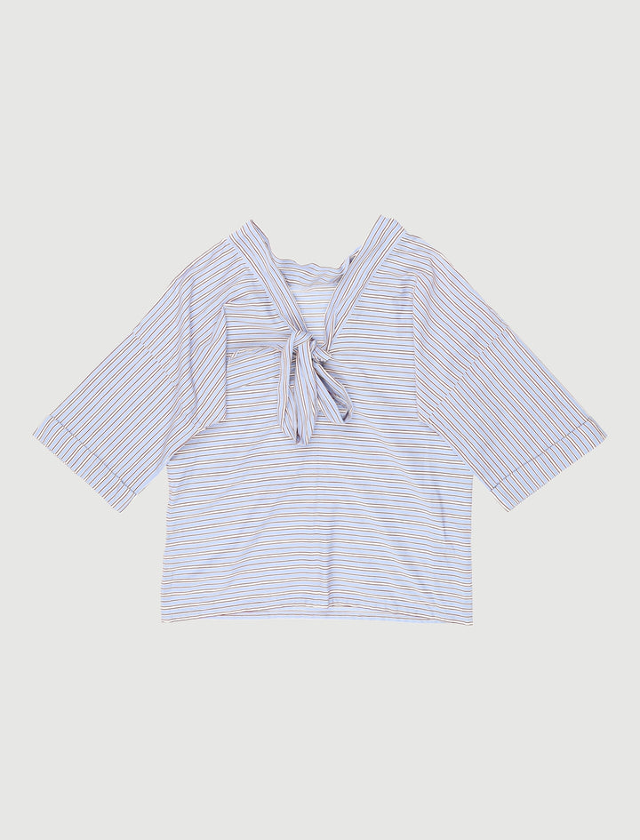 Top Loose En Coton Rayé - Taille S/36