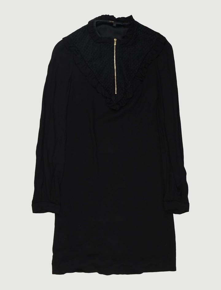 Robe Courte Avec Colleretteâ - Taille S/36