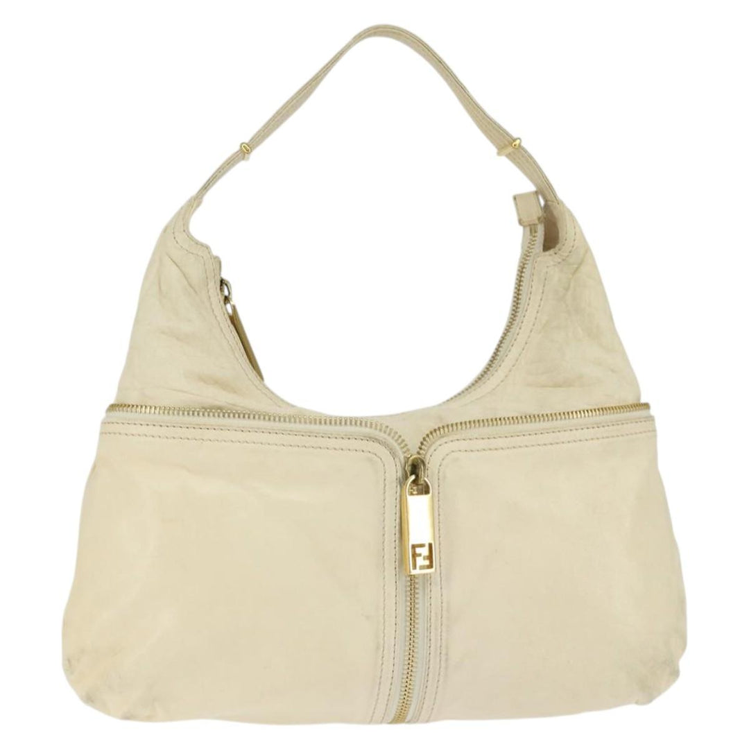 Fendi Zip hobo leather