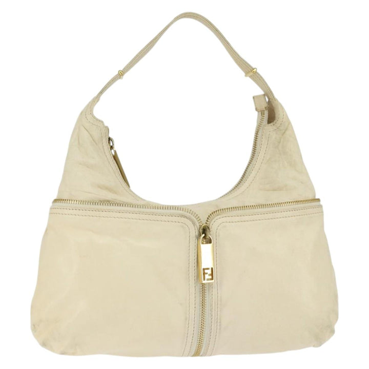 Fendi Zip hobo leather