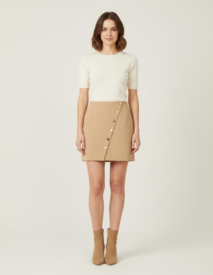 Jupe Courte Avec Pression - Taille S/36
