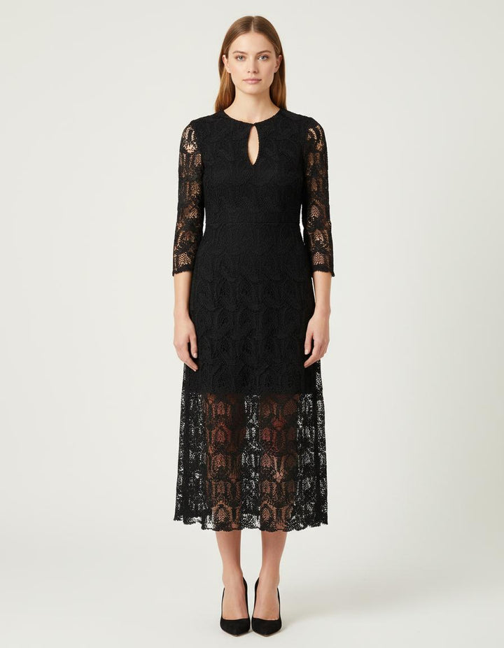 Robe Longue En Dentelle - Taille S/36
