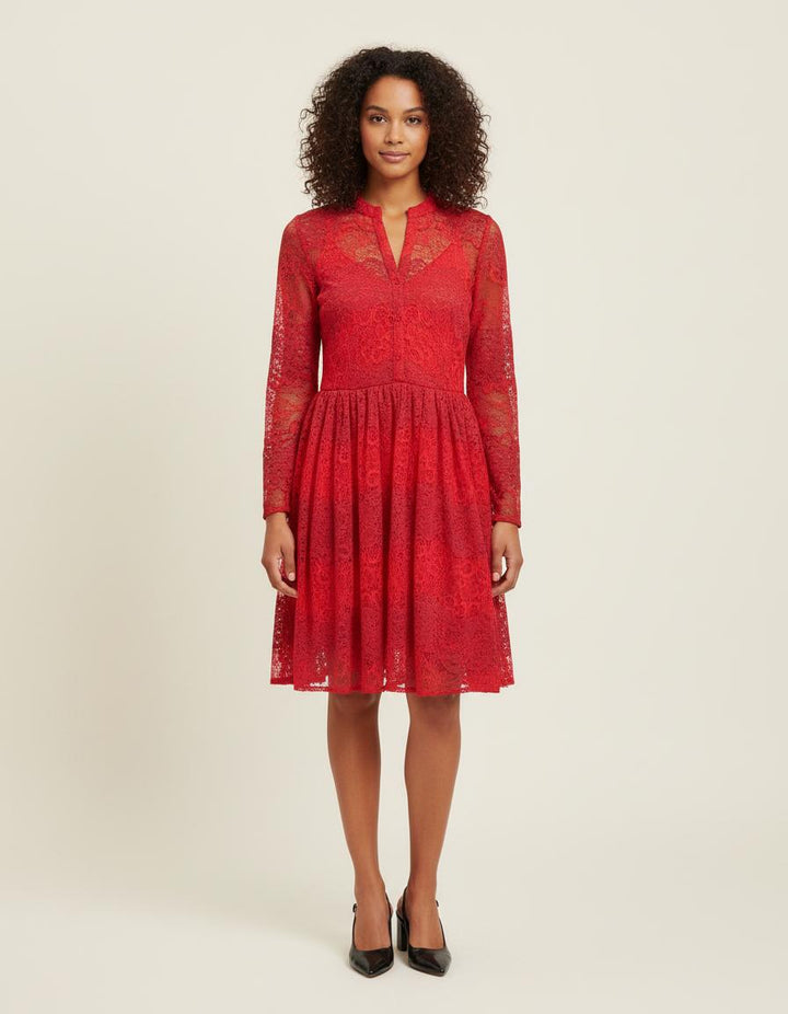 Robe En Dentelle Bicolore - Taille S/36
