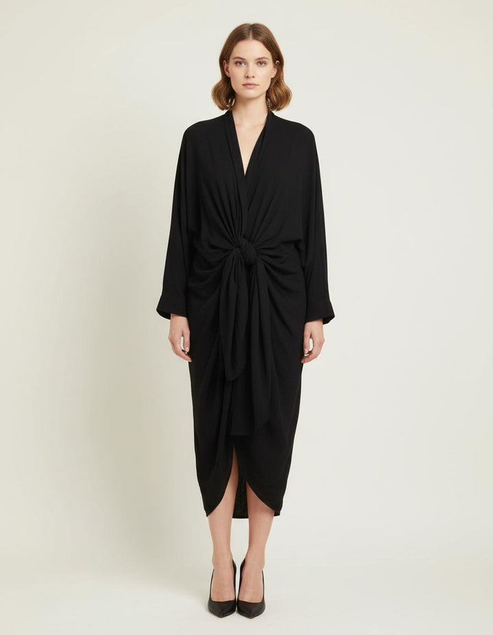Robe Portefeuille À Nouer - Taille M/38