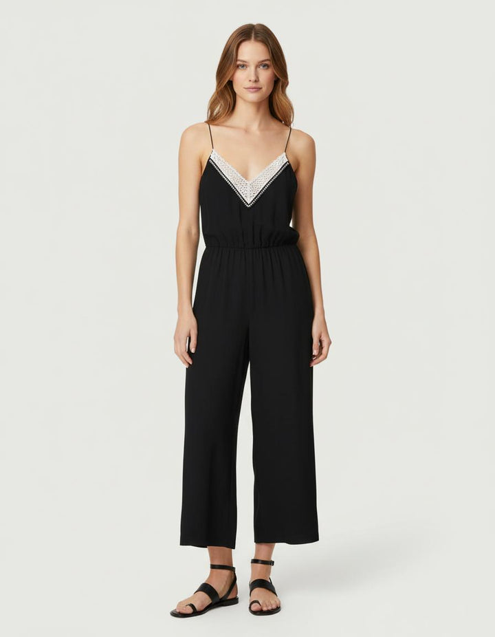 Combinaison-Pantalon En Crêpe - Taille S/36
