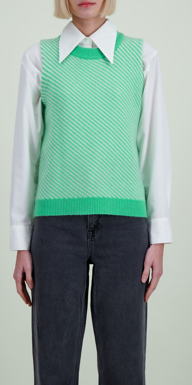 Green Cashmere Sweater - 36
