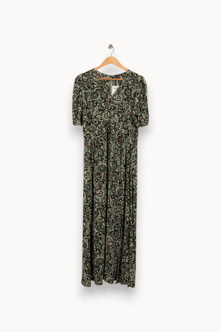 Robe Longue Verte et Noire - Taille XXL/44 de la marque IKKS | BA18 - Vendu par Paradigme - Image 2