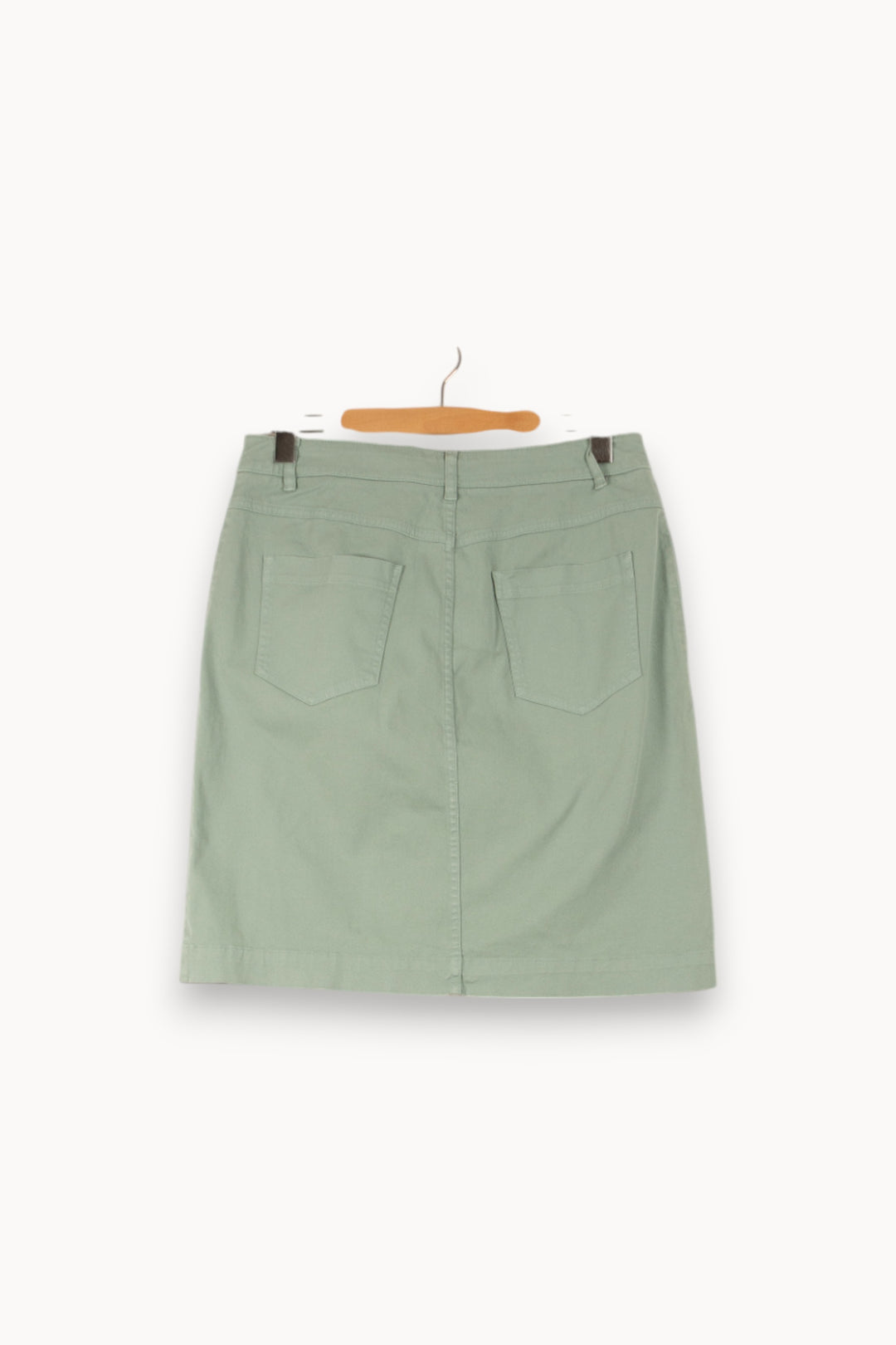 Jupe Courte Verte - Taille XXL/44 de la marque Caroll | BA22 - Vendu par Paradigme - Image 4