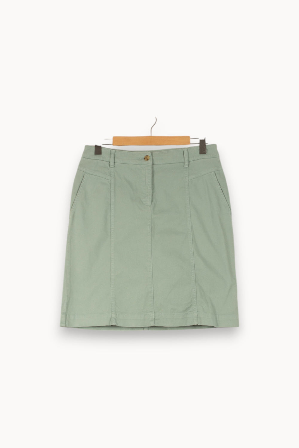 Jupe Courte Verte - Taille XXL/44 de la marque Caroll | BA22 - Vendu par Paradigme - Image 2