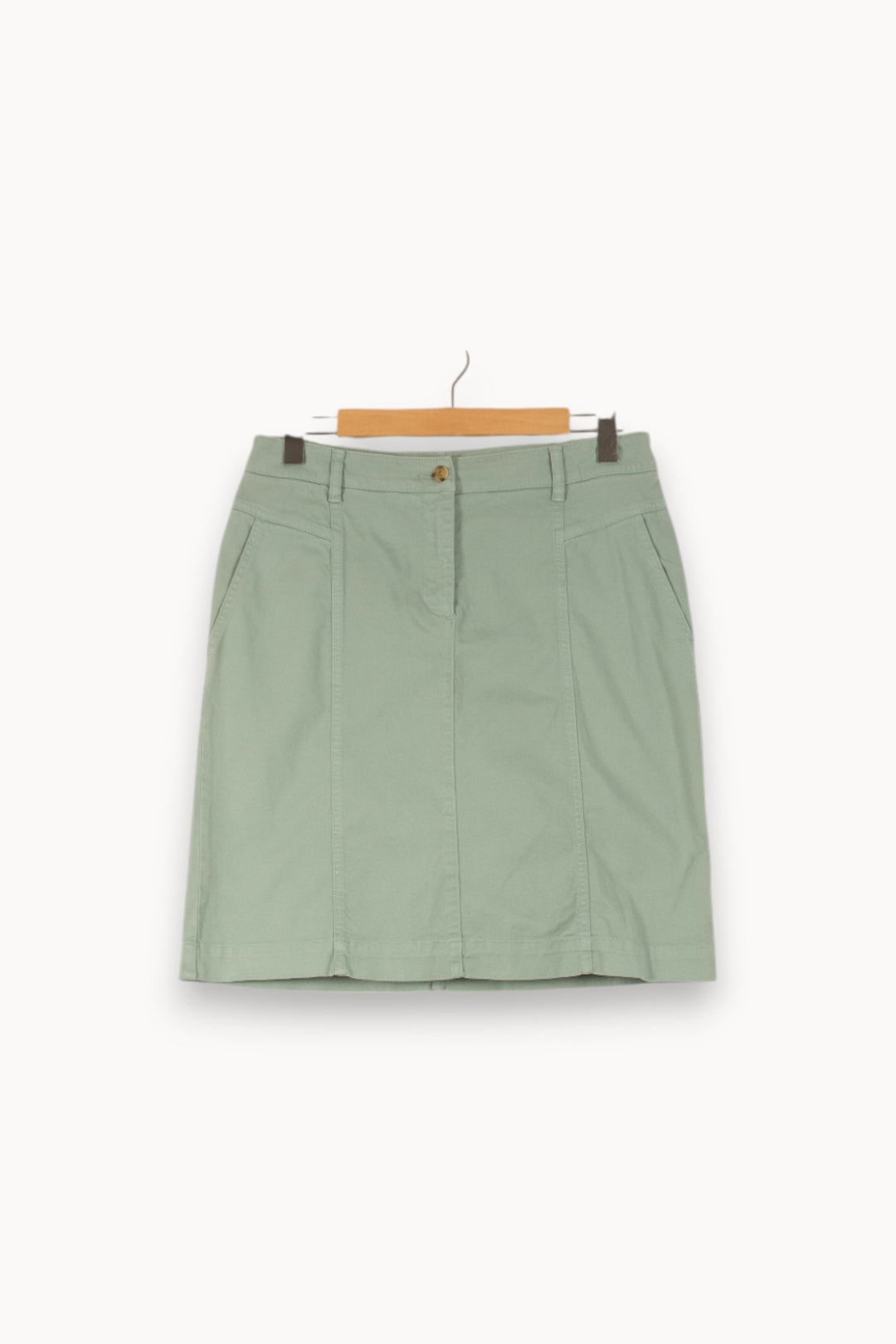 Jupe Courte Verte - Taille XXL/44 de la marque Caroll | BA22 - Vendu par Paradigme - Image 2