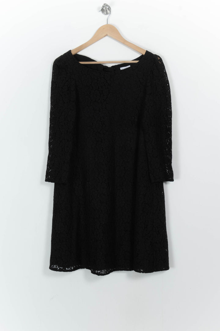Robe Courte Noire - Taille M/38 de la marque Claudie Pierlot | BLP14 - Vendu par Paradigme - Image 2