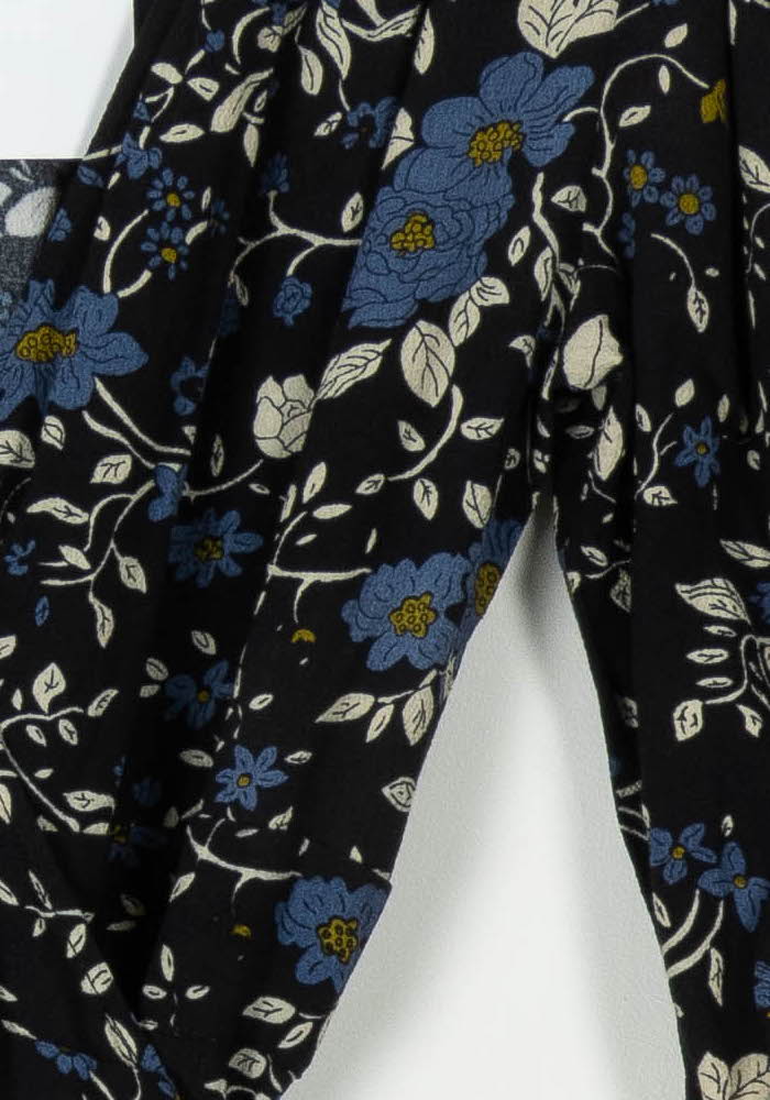 Robe Longue Bleu et Noir - Taille M/38 de la marque Petite Mendigote | CAS1007 - Vendu par Paradigme - Image 3