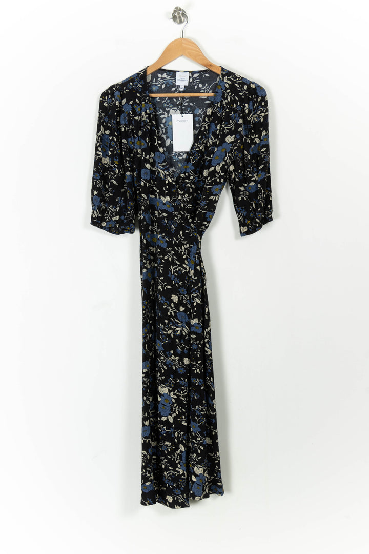 Robe Longue Bleu et Noir - Taille M/38 de la marque Petite Mendigote | CAS1007 - Vendu par Paradigme - Image 2
