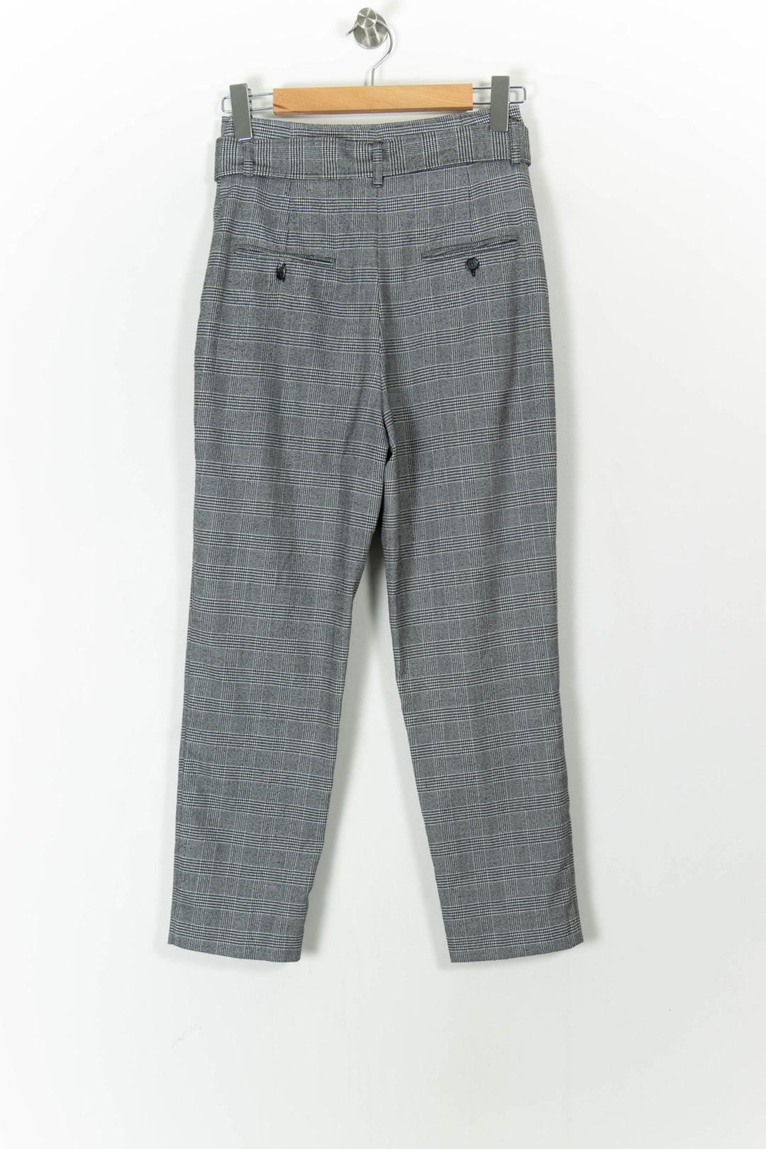 Pantalon Carreaux Gris - Taille M/38 de la marque Petite Mendigote | CAS1026 - Vendu par Paradigme - Image 4