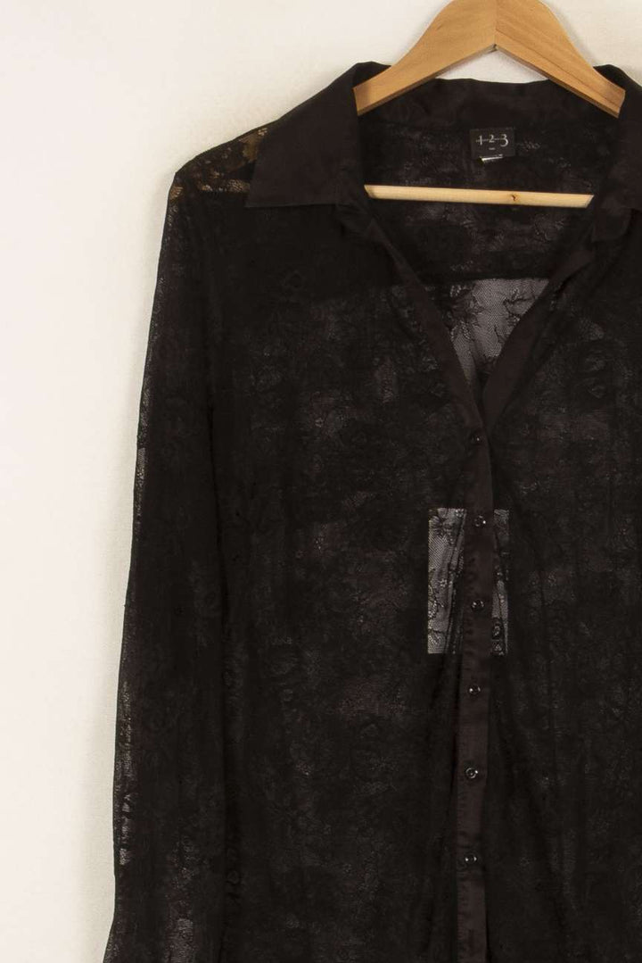 Chemise Noire - Taille XL/42 de la marque Maison 123 | CFB11 - Vendu par Paradigme - Image 3