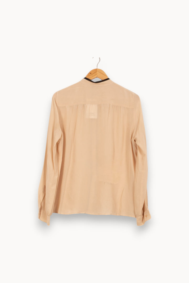 Blouse Rose et Noire - Taille XL/42 de la marque Gerard Darel | CFB14 - Vendu par Paradigme - Image 4
