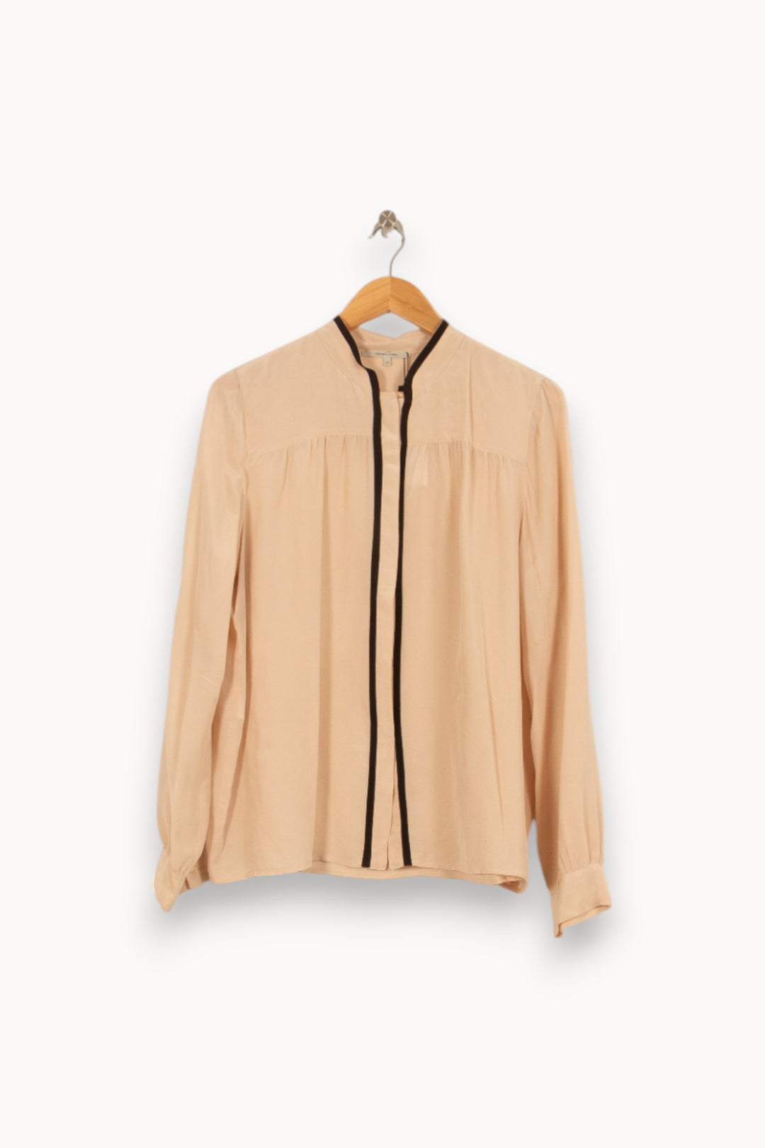 Blouse Rose et Noire - Taille XL/42 de la marque Gerard Darel | CFB14 - Vendu par Paradigme - Image 2