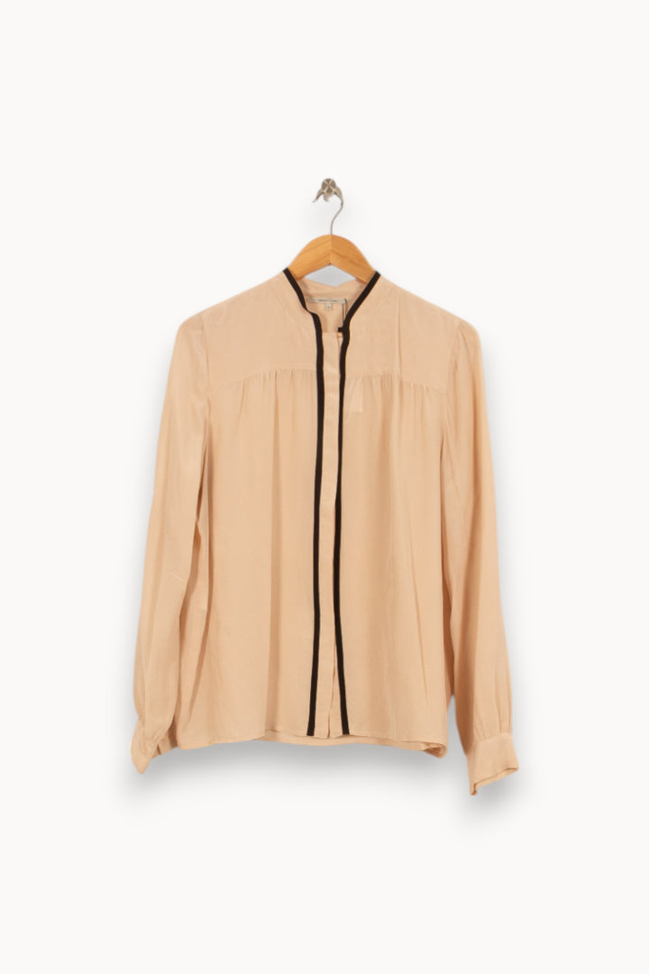 Blouse Rose et Noire - Taille XL/42 de la marque Gerard Darel | CFB14 - Vendu par Paradigme - Image 2