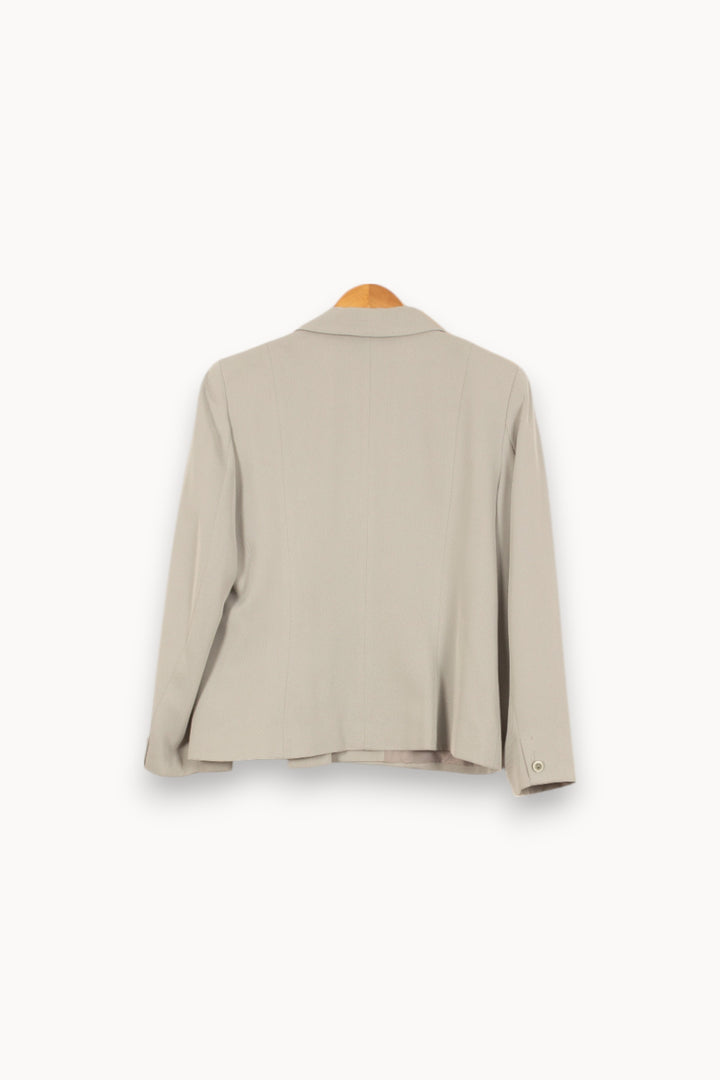 Veste De Tailleur Beige - Taille XXL/44 de la marque Maison 123 | CFB7 - Vendu par Paradigme - Image 4