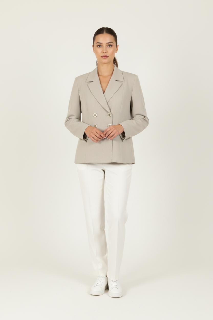 Veste De Tailleur Beige - Taille XXL/44 de la marque Maison 123 | CFB7 - Vendu par Paradigme - Image 1