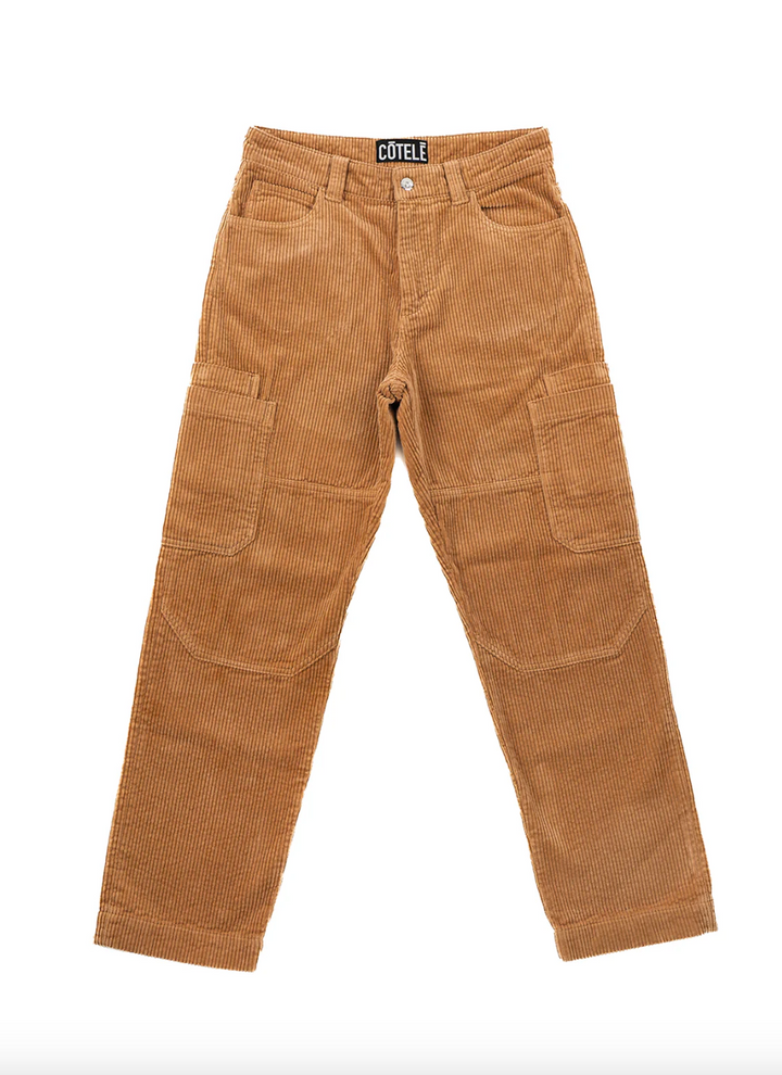 Camel cargo pants - S/36