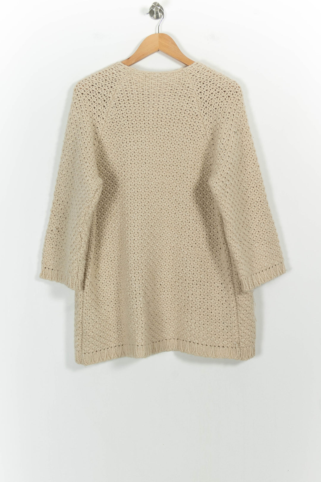 Gilet Beige - Taille S/36 de la marque La Fée Maraboutée | CV3123 - Vendu par Paradigme - Image 4