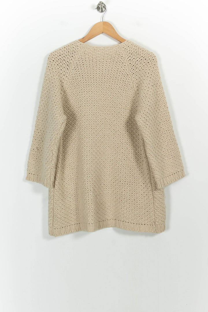 Gilet Beige - Taille S/36 de la marque La Fée Maraboutée | CV3123 - Vendu par Paradigme - Image 4