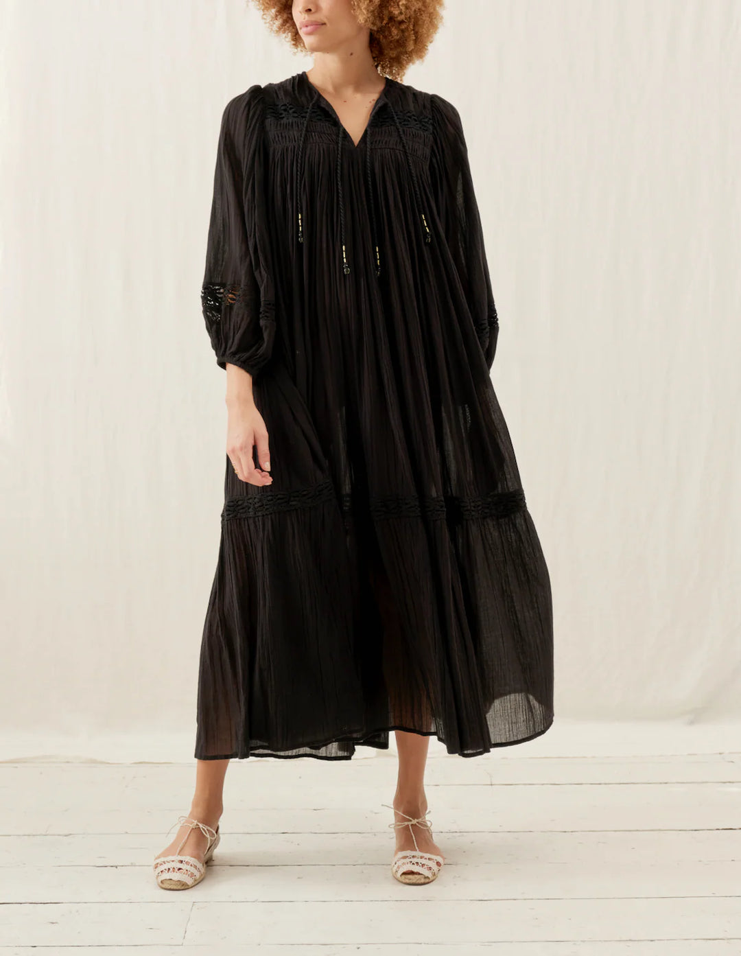 Robe Longue Noire - Taille S/36