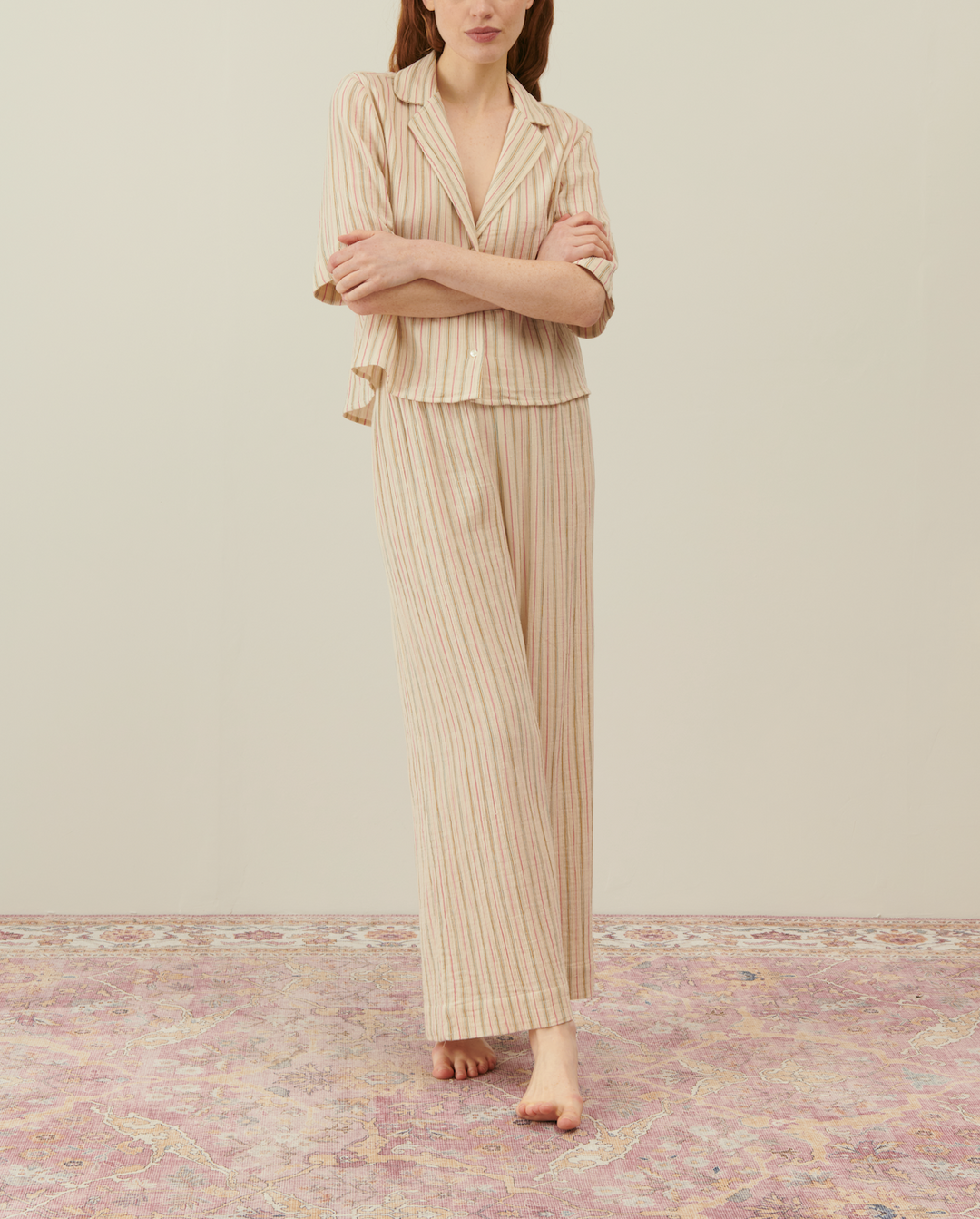 Chemise Écrue et Rayée - Taille S/36