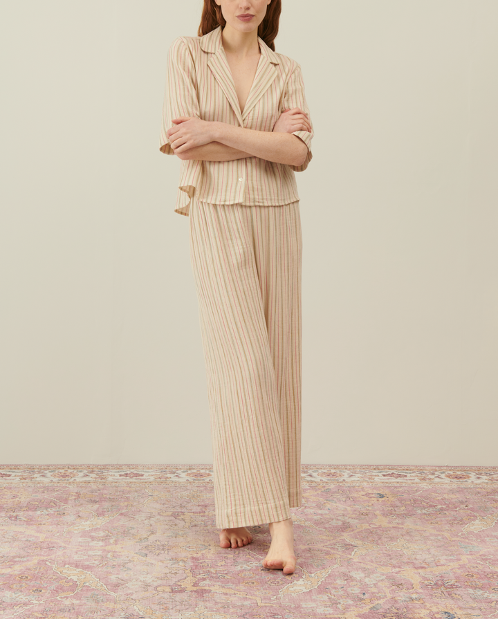 Chemise Écrue et Rayée - Taille S/36