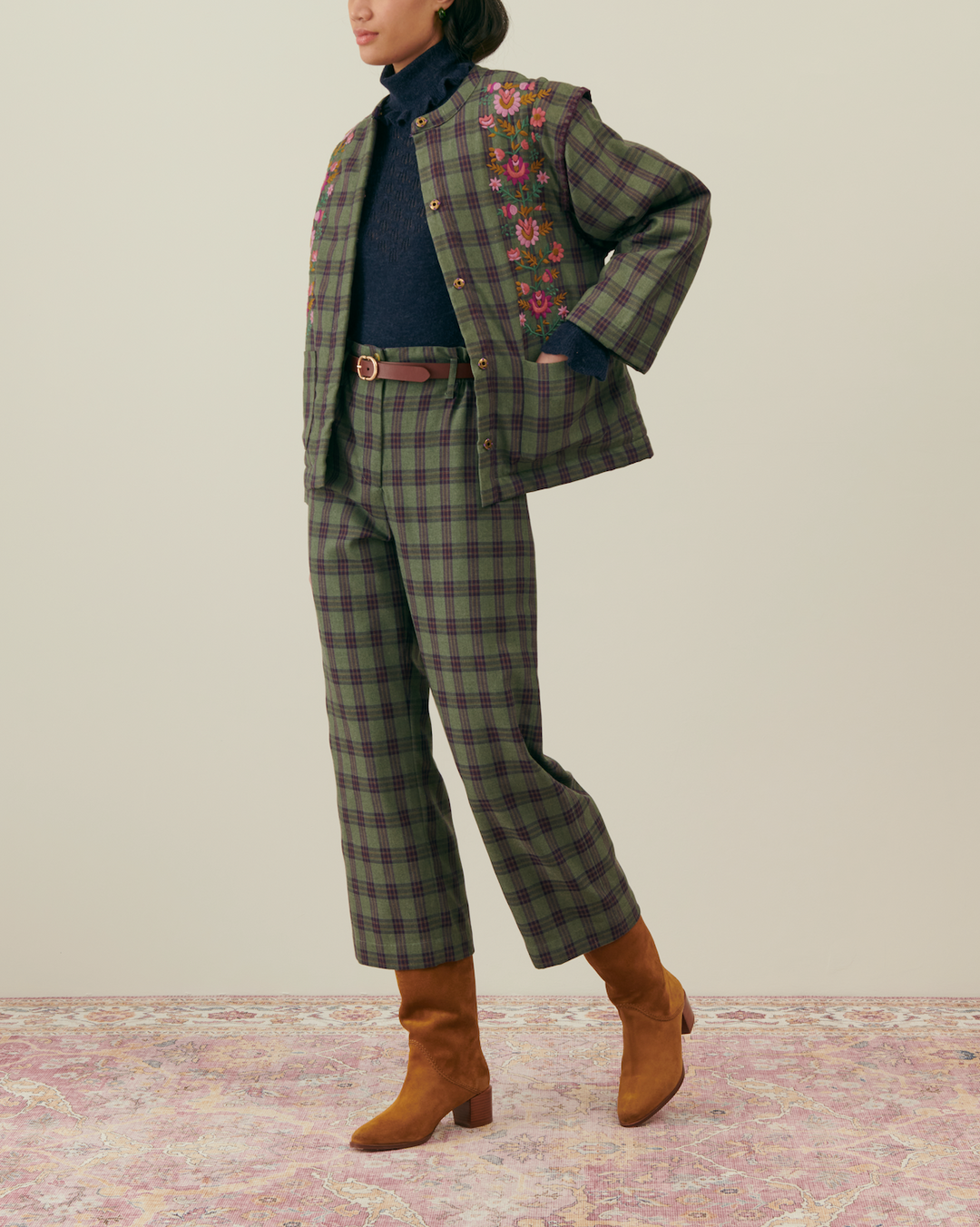 Veste Verte et Violette - Taille S/36