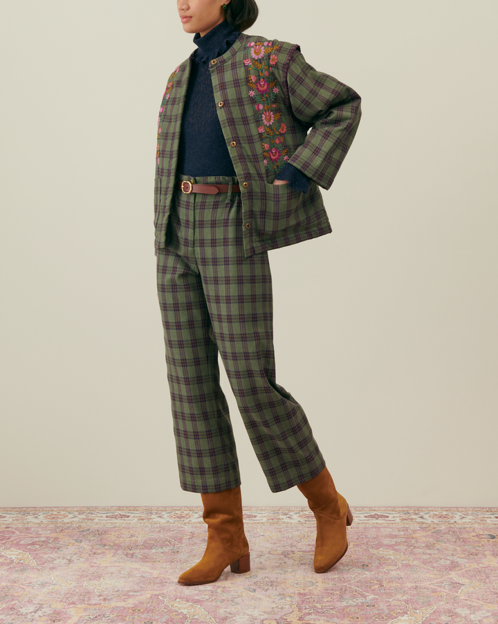 Veste Verte et Violette - Taille S/36