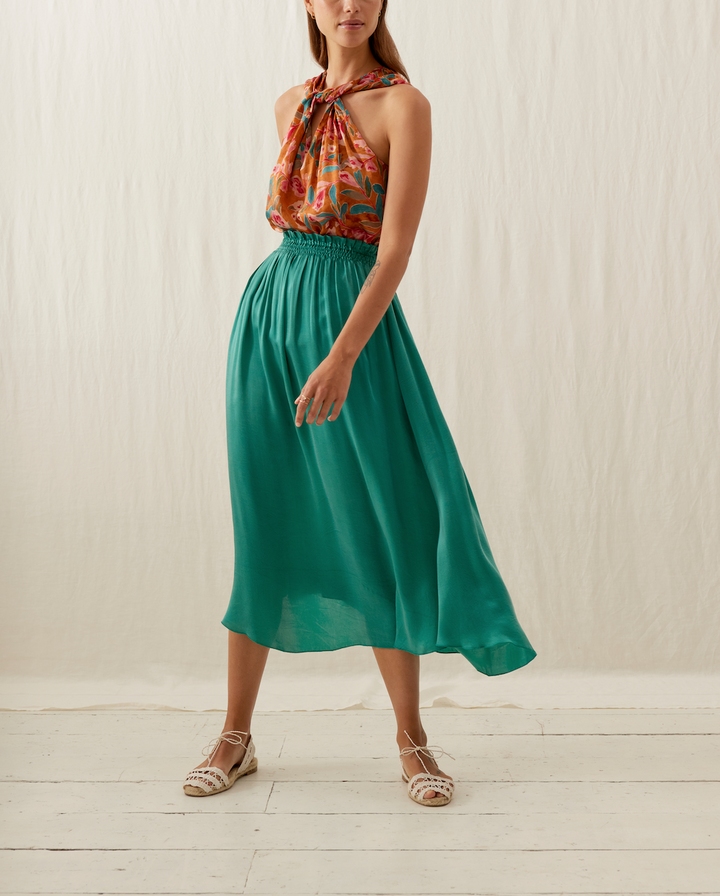 Jupe Longue Verte - Taille S/36