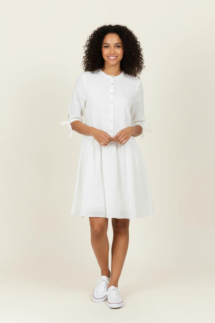 Robe Courte Blanche - Taille T.U. de la marque Ekyog | EY09BC3600002 - Vendu par Paradigme - Image 1