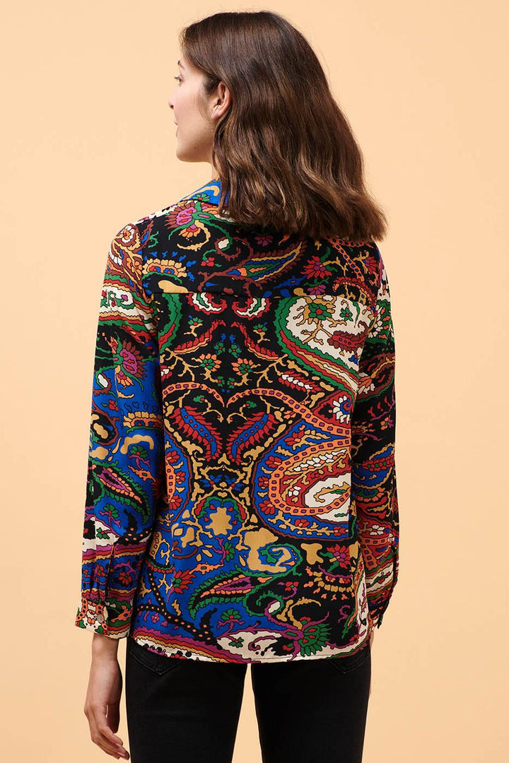 Chemise à imprimé coloré -  S/36