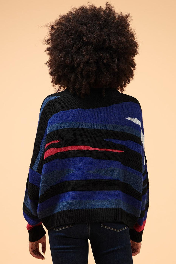 Pull jacquard over-size -  M/38