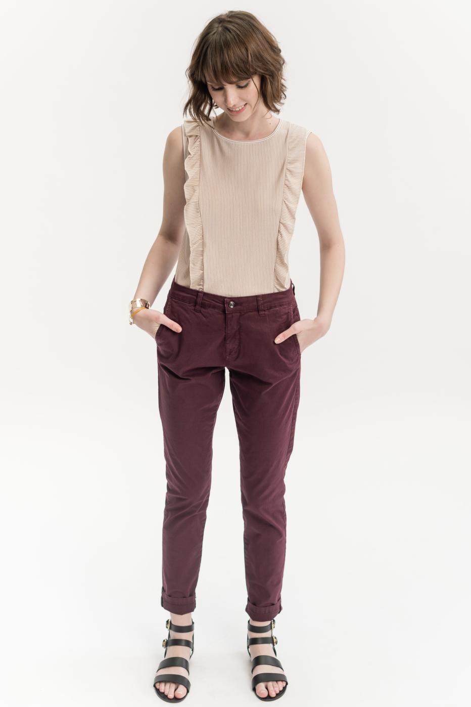 Pantalon en toile de coton - S/36